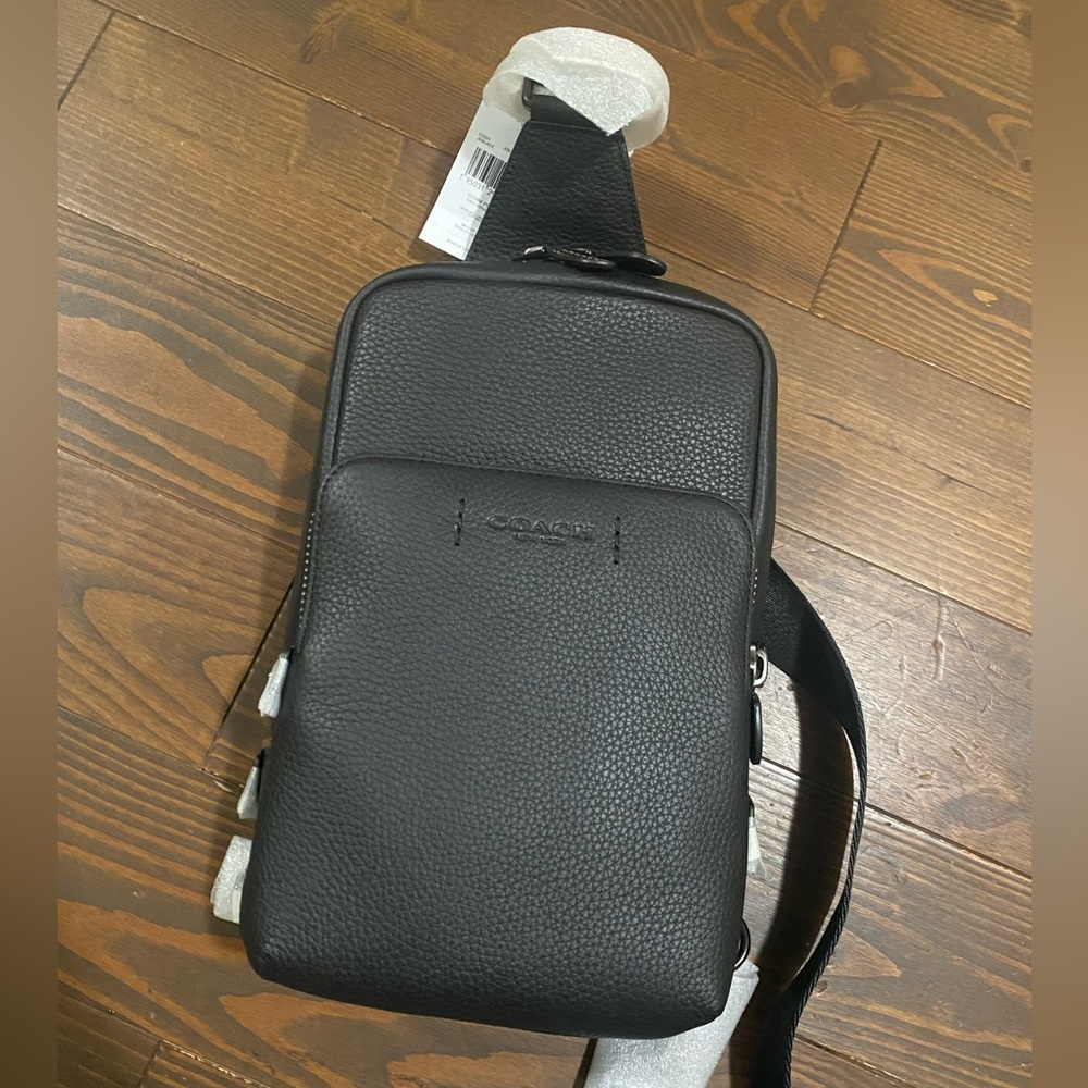 Coach Gotham Black Sling Bag